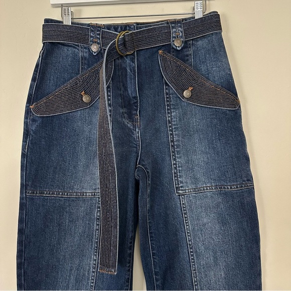 Ulla Johnson Waverly Jeans in Dark Wash - Picture 4 of 16